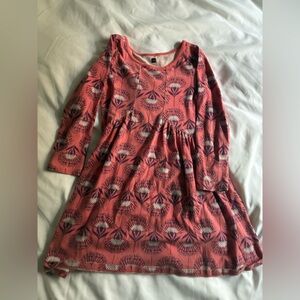 Tea Collection Pink Floral Kids Dress